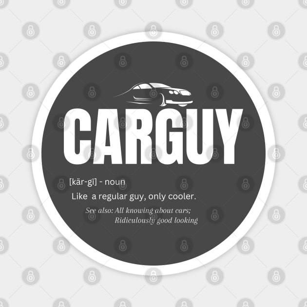 Car Guy Magnet by debageur